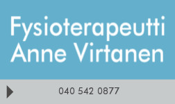 Fysioterapeutti Anne Virtanen logo